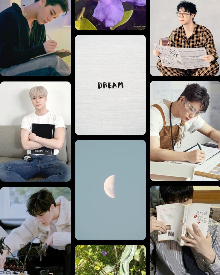 Recent activity shot of Moonbin (ASTRO)