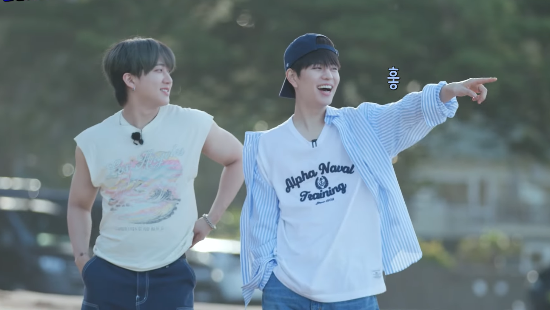 A moment captured by Seungmin (Stray Kids)'s fan