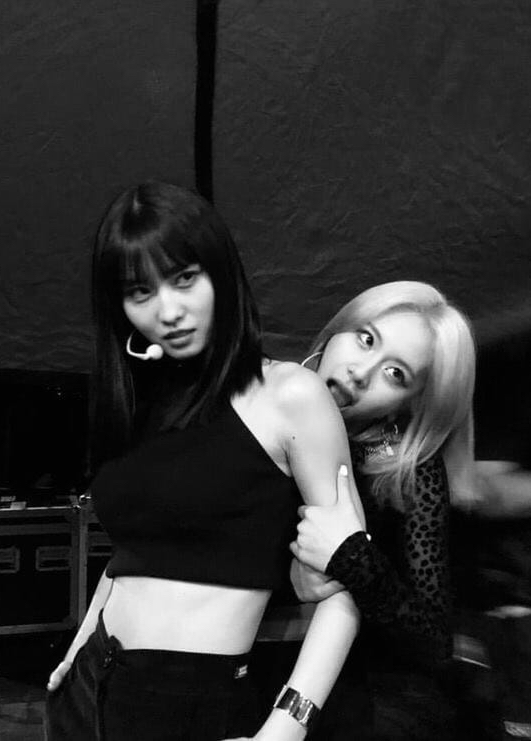 Recent activity shot of Momo (TWICE)