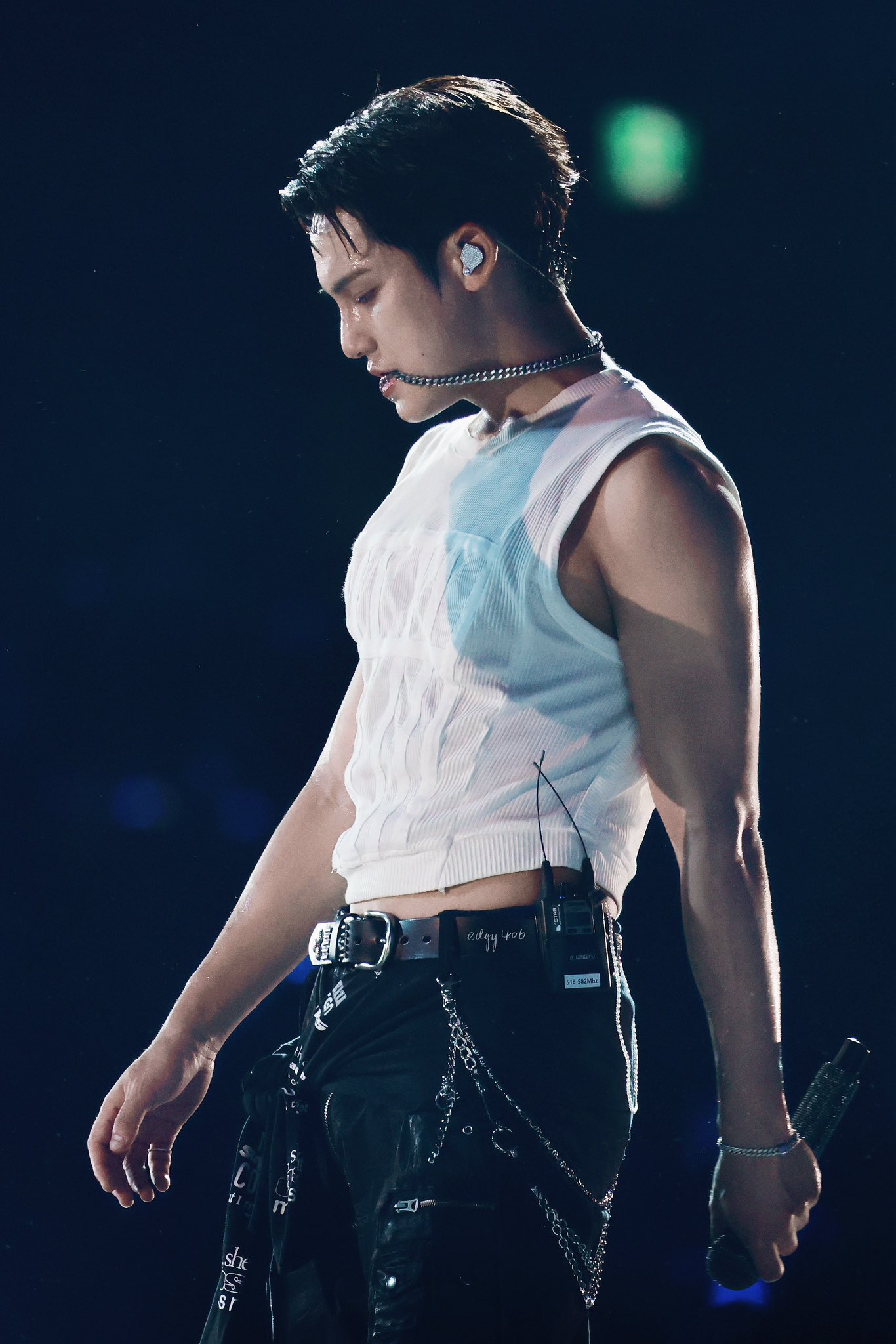 Recent activity shot of Mingyu (SEVENTEEN)