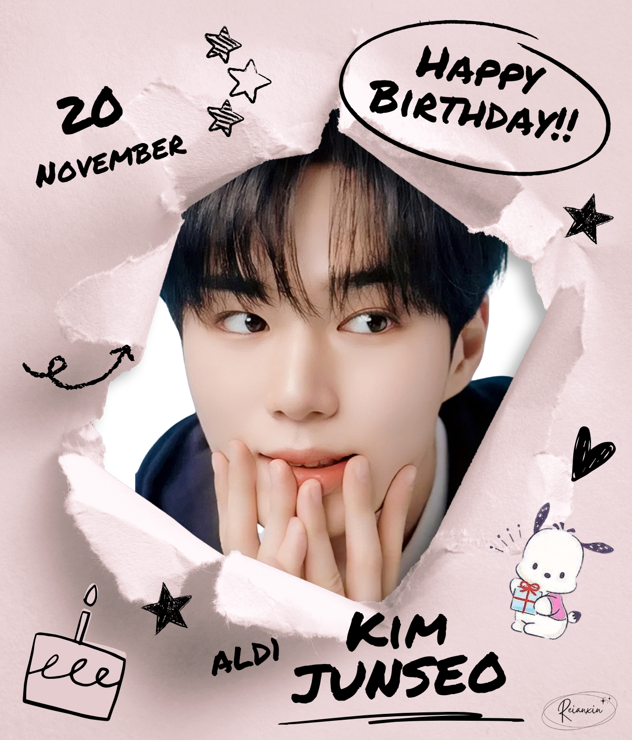 Behind-the-scenes cut of Kim Junseo (ALPHA DRIVE ONE)