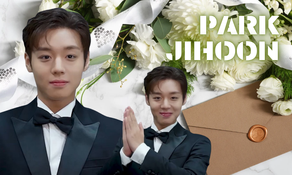 Behind-the-scenes cut of Park Jihoon