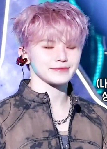Recent activity shot of Woozi (SEVENTEEN)