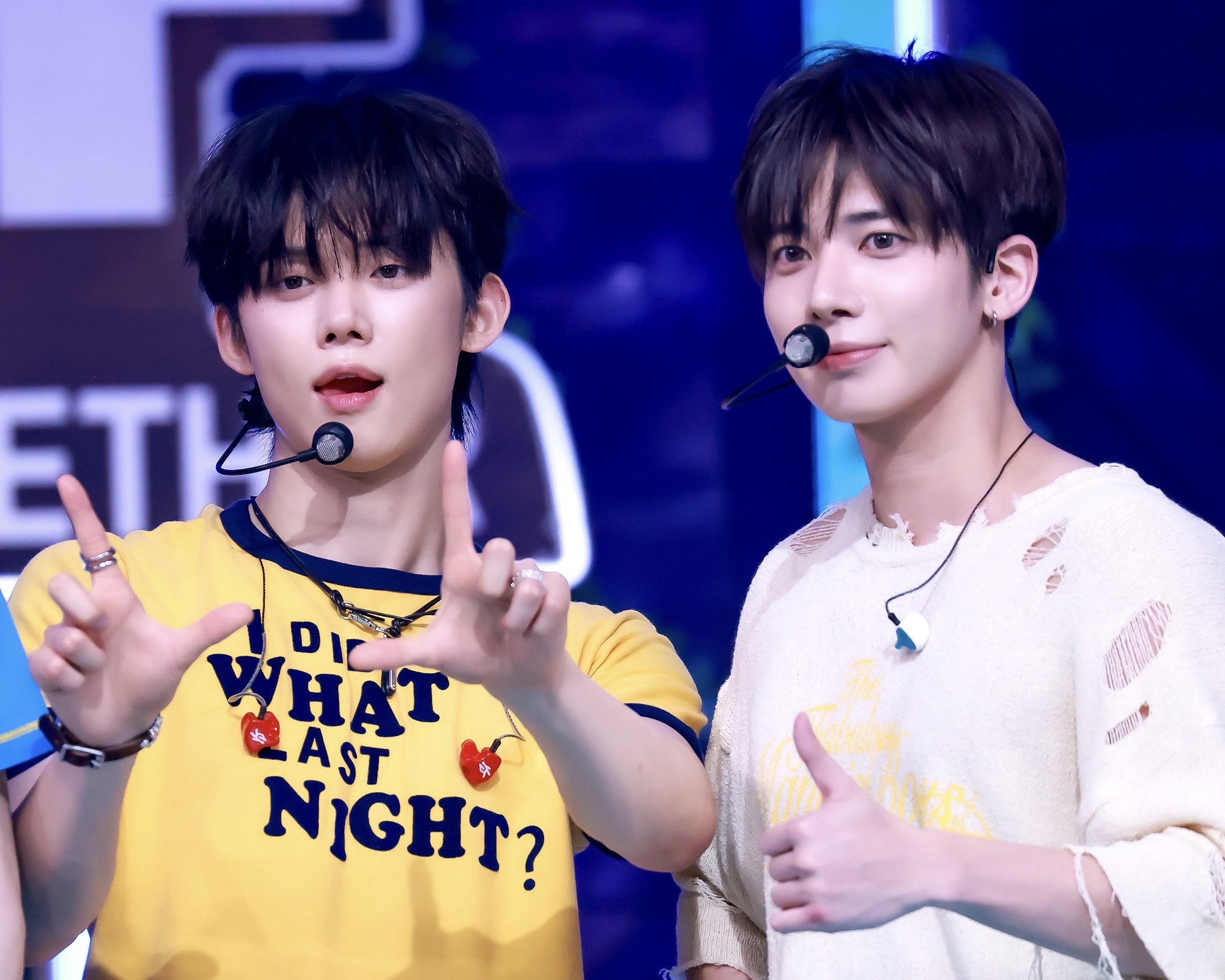 A moment captured by Yeonjun (TOMORROW X TOGETHER)'s fan