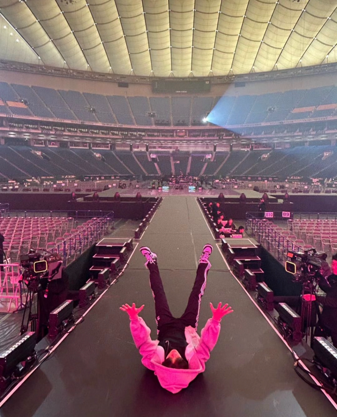 Recent activity shot of Seungmin (Stray Kids)