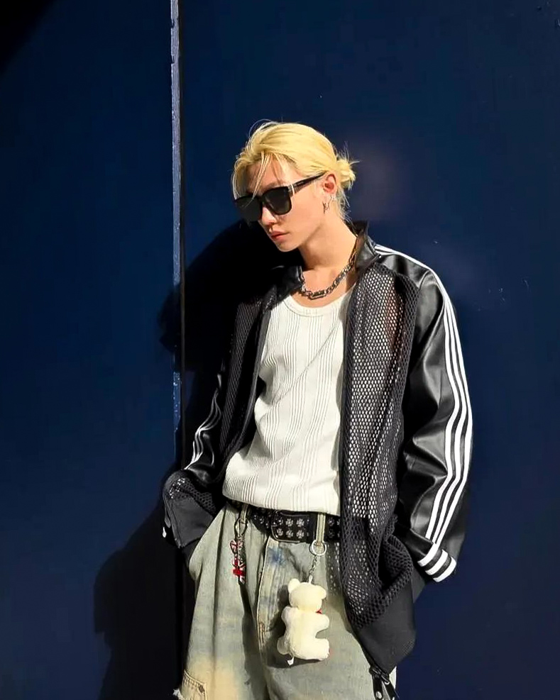 Recent activity shot of Felix (Stray Kids)