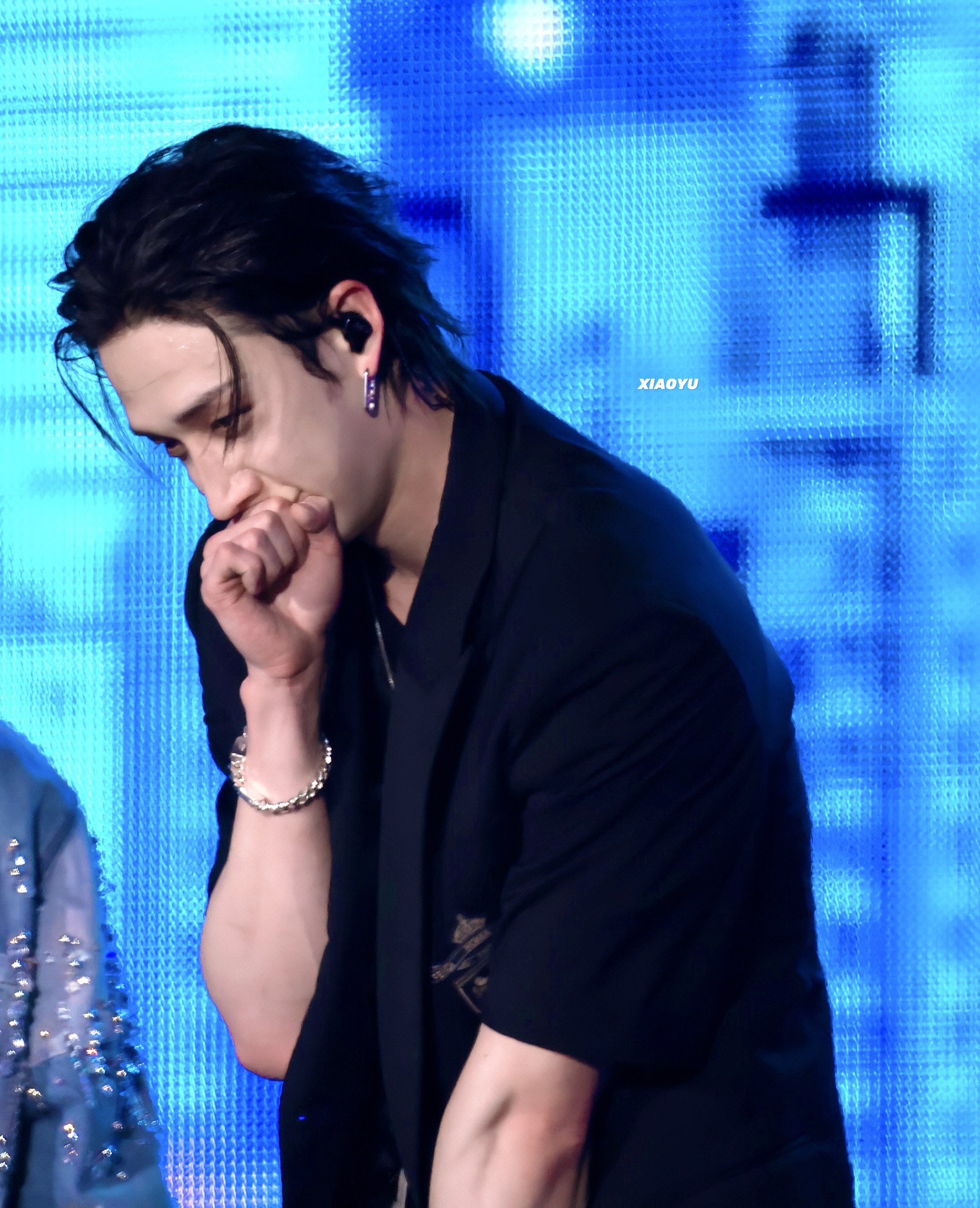 Momen yang diabadikan oleh penggemar Bang Chan (Stray Kids)
