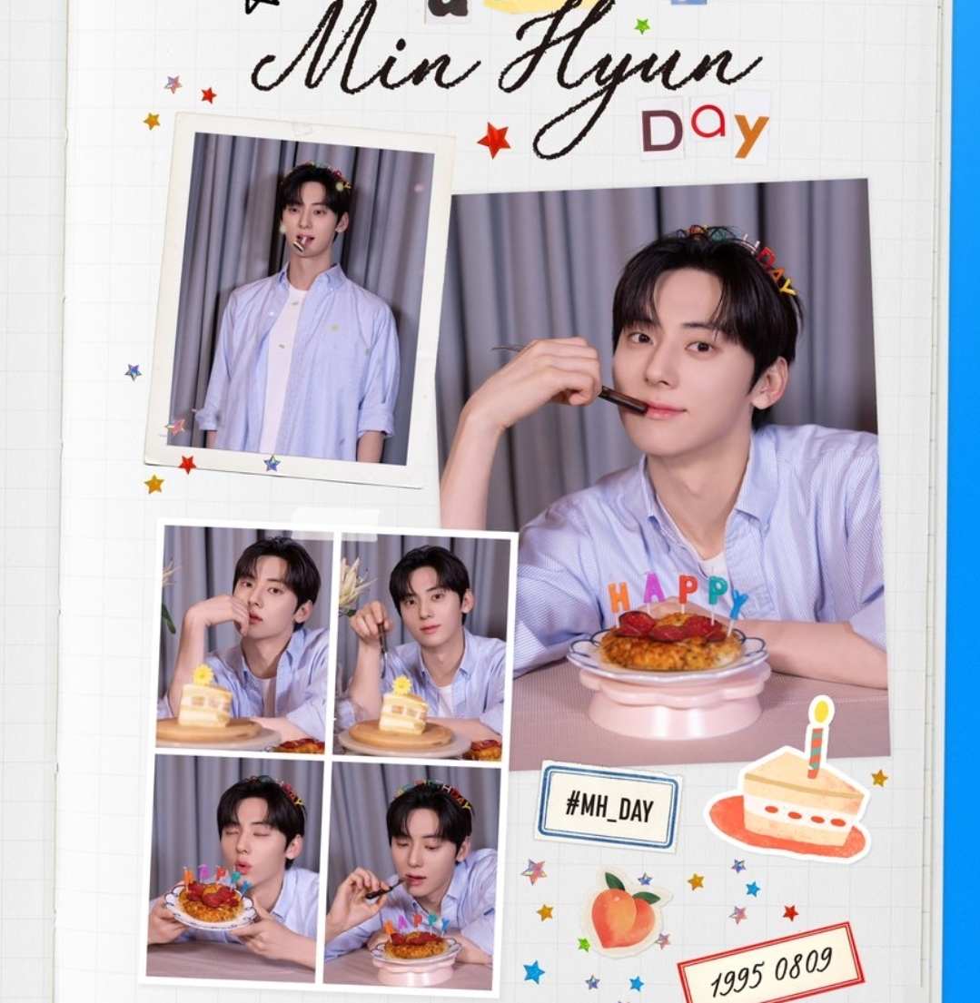 Behind-the-scenes cut of Hwang Minhyun