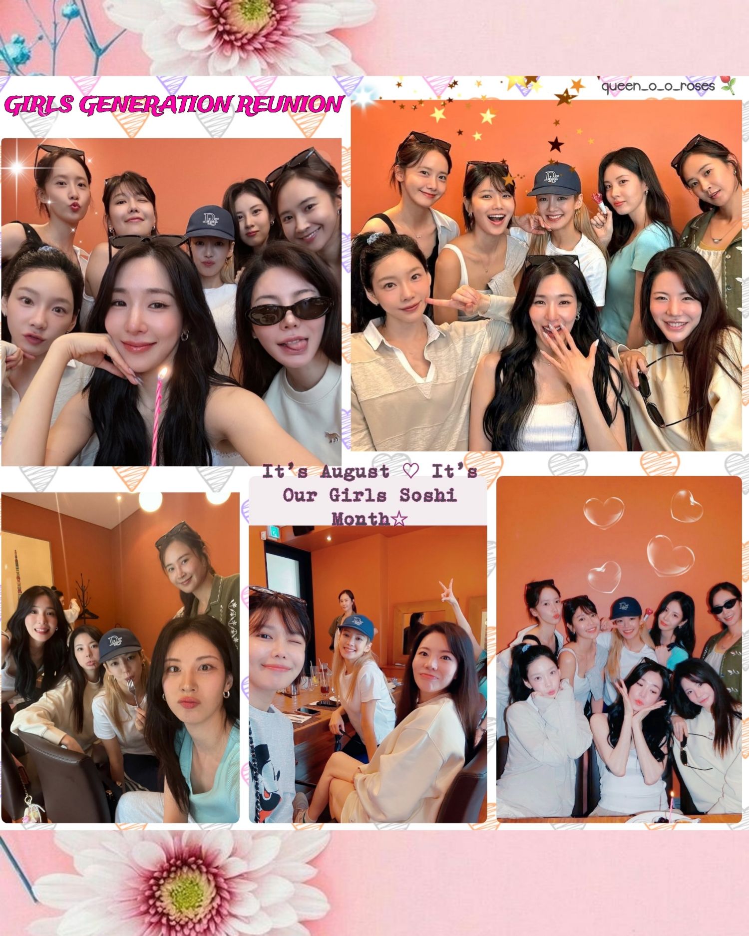 Recent activity shot of Girls' Generation