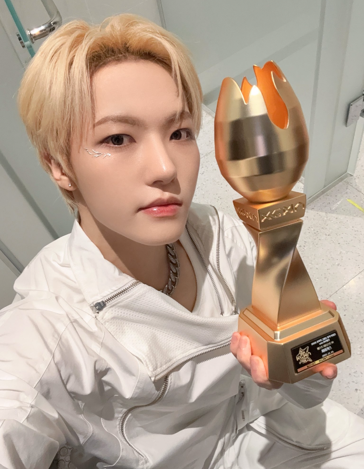 Recent activity shot of Junghoon (Xikers)