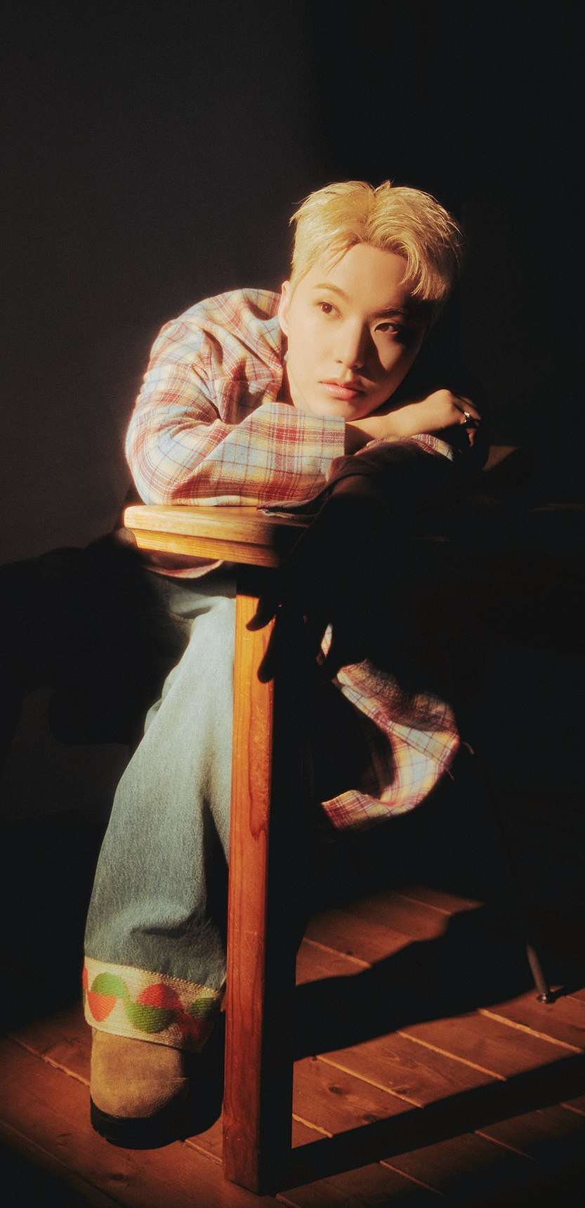 A heartfelt wallpaper shared by Hoshi (SEVENTEEN)'s fans