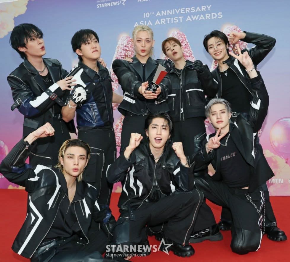 Recent activity shot of Stray Kids