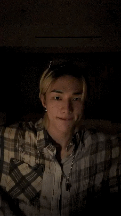 Recent activity shot of Hyunjin (Stray Kids)