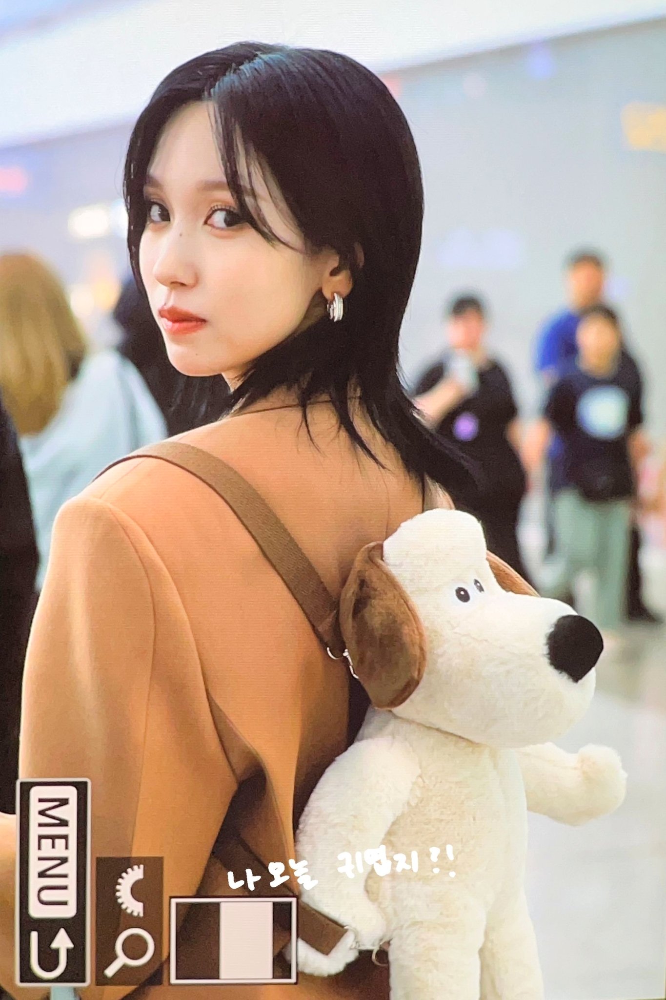 미나 (TWICE)의 비하인드 컷