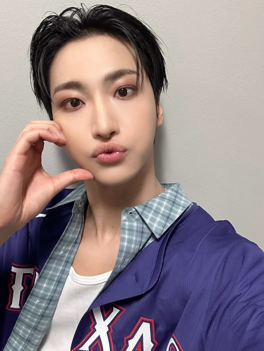 Recent activity shot of Seonghwa (ATEEZ)