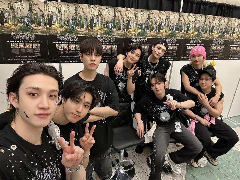 Recent activity shot of Stray Kids