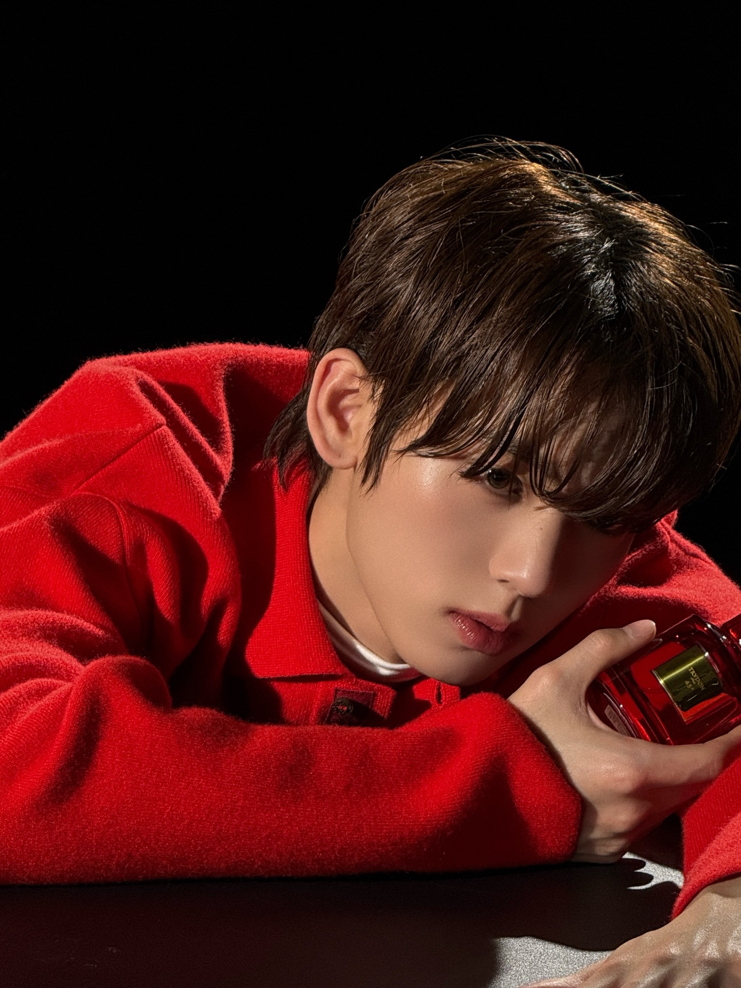 A moment captured by Han Yujin (ZEROBASEONE)'s fan