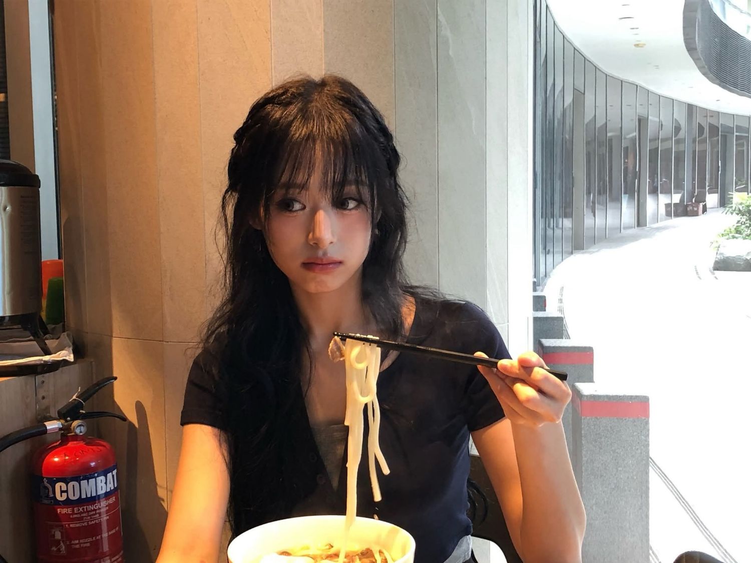 Recent activity shot of Ahyeon (BABYMONSTER)