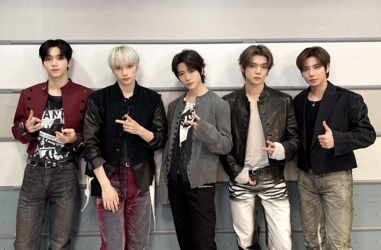 A moment captured by TOMORROW X TOGETHER's fan