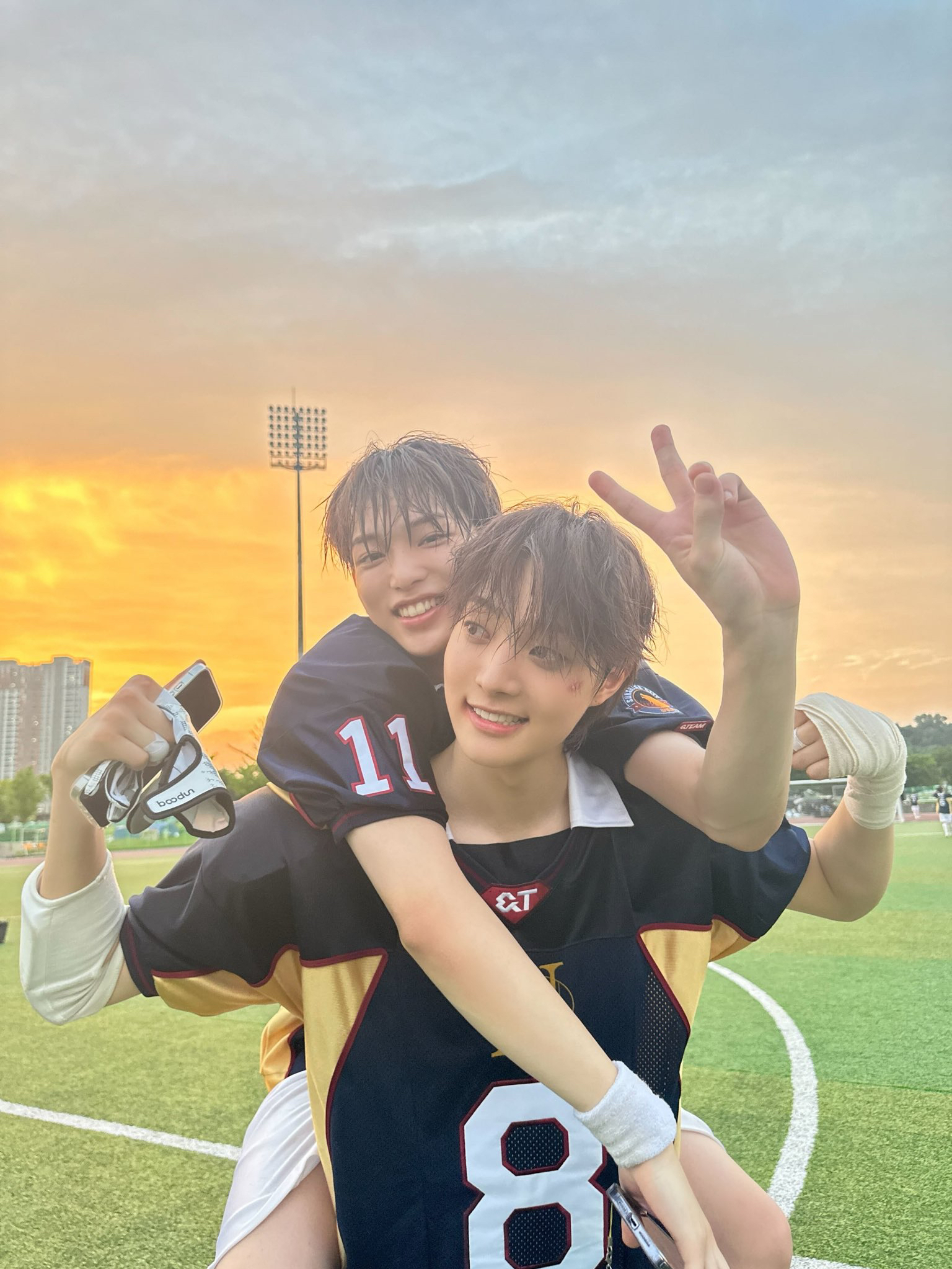 A moment captured by EJ (&TEAM)'s fan