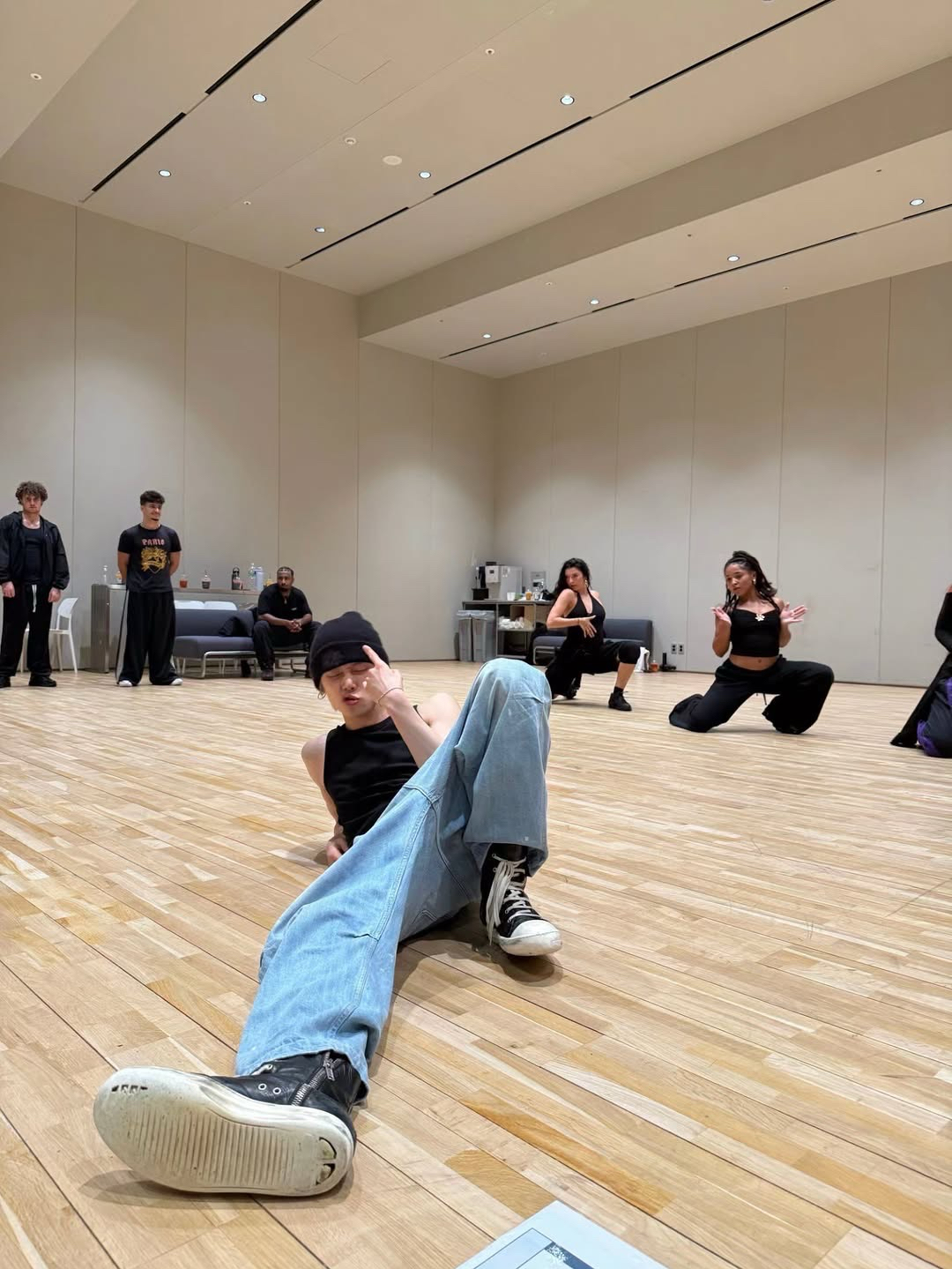 A moment captured by Yeonjun (TOMORROW X TOGETHER)'s fan