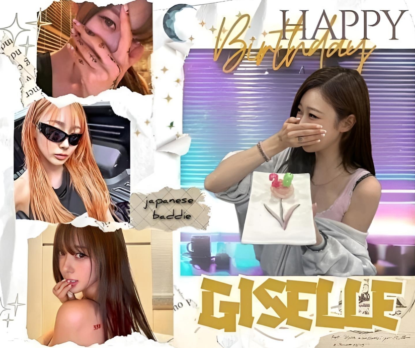 Recent activity shot of Giselle (aespa)