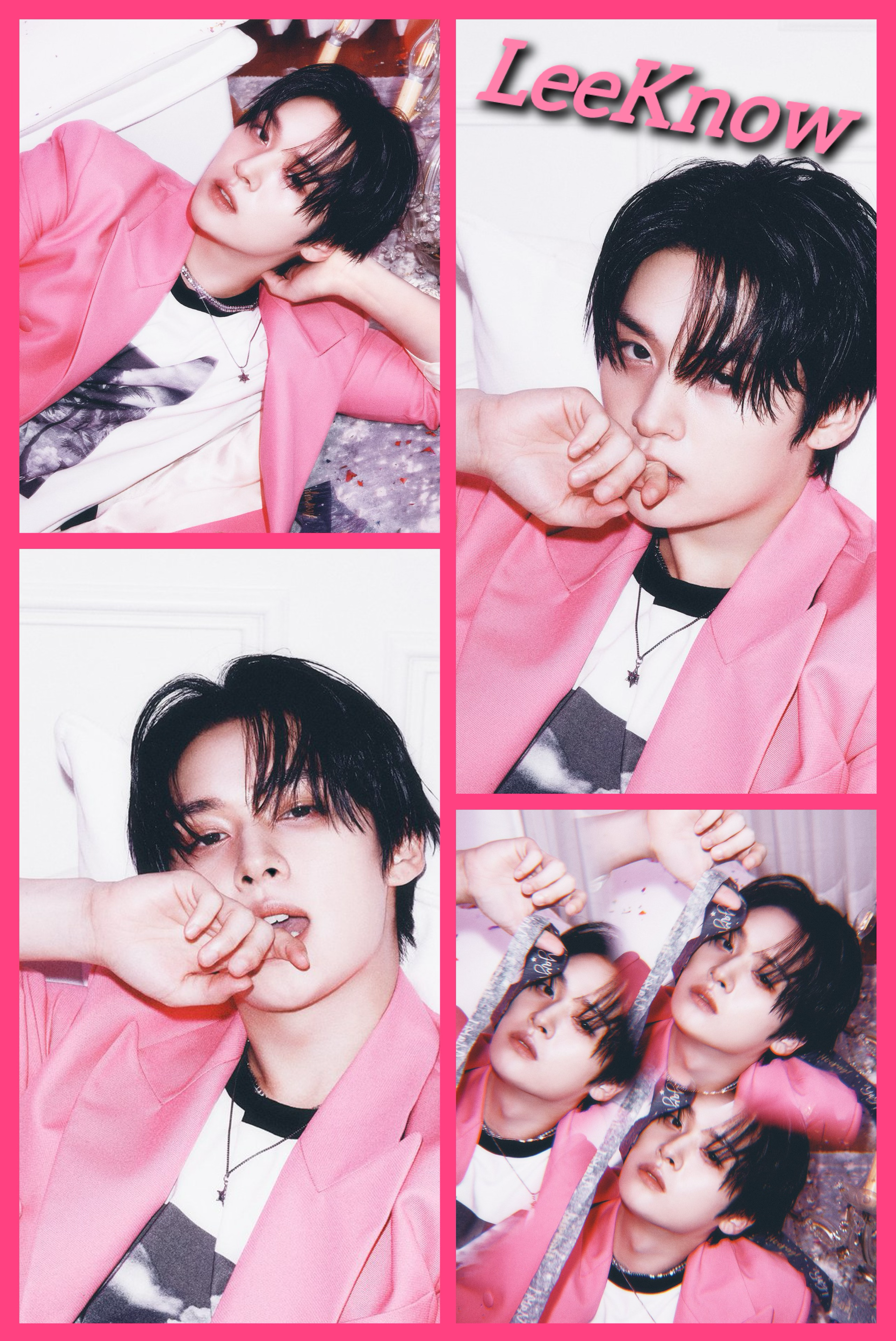 Recent activity shot of Lee Know (Stray Kids)