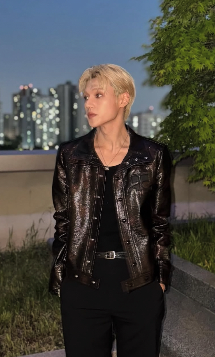 Recent activity shot of Wooyoung (ATEEZ)