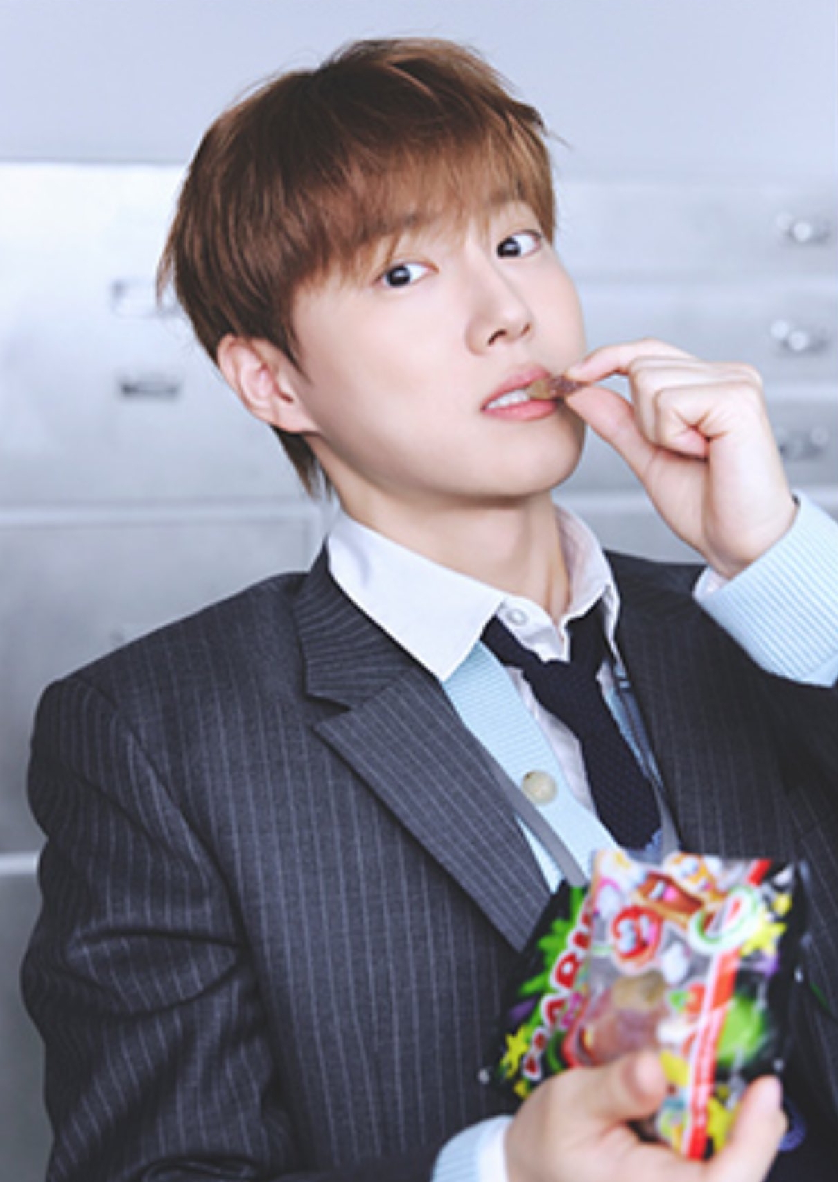 Recent activity shot of Suho (EXO)