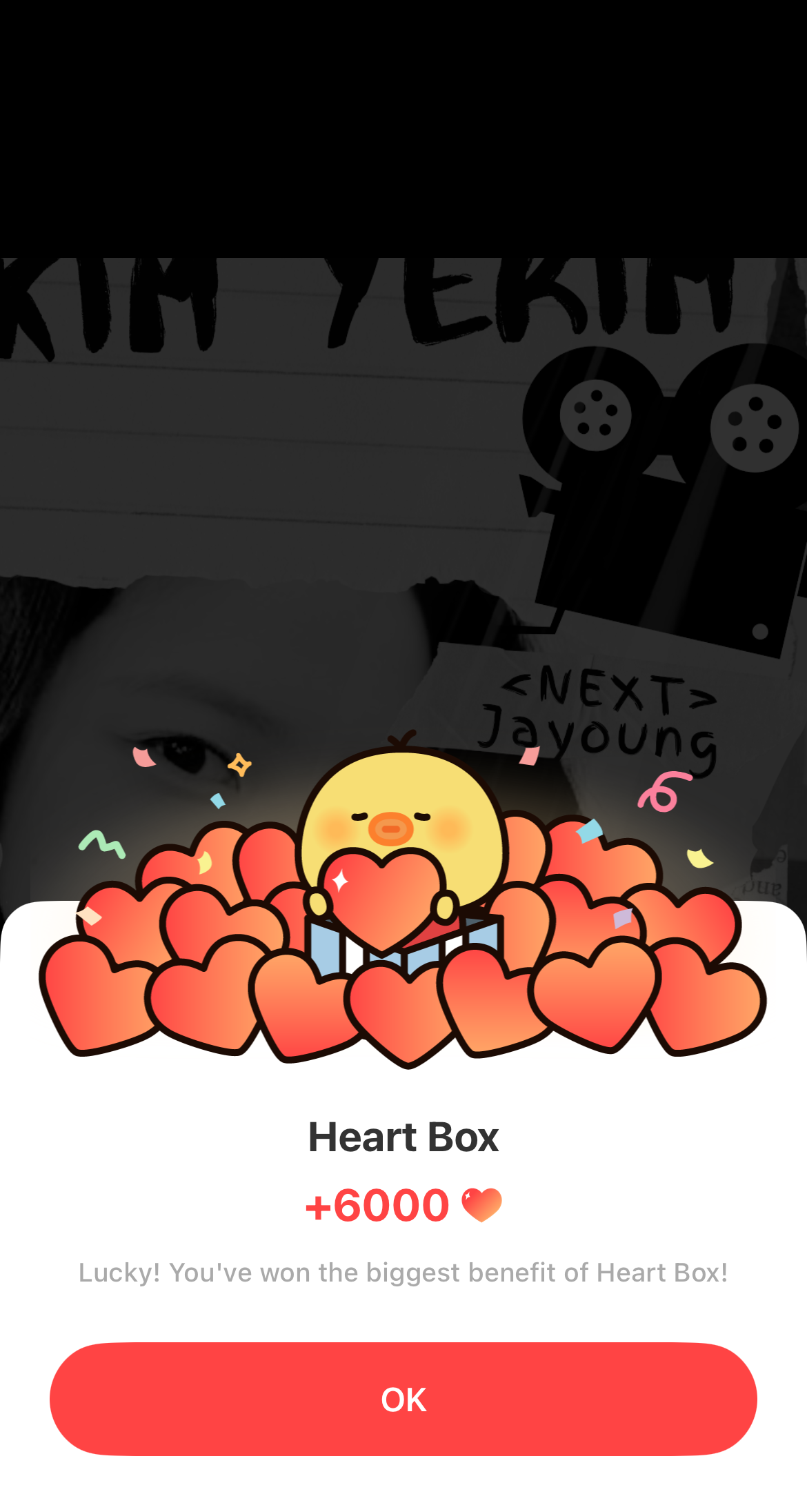 A moment captured by Yeri (Red Velvet)'s fan