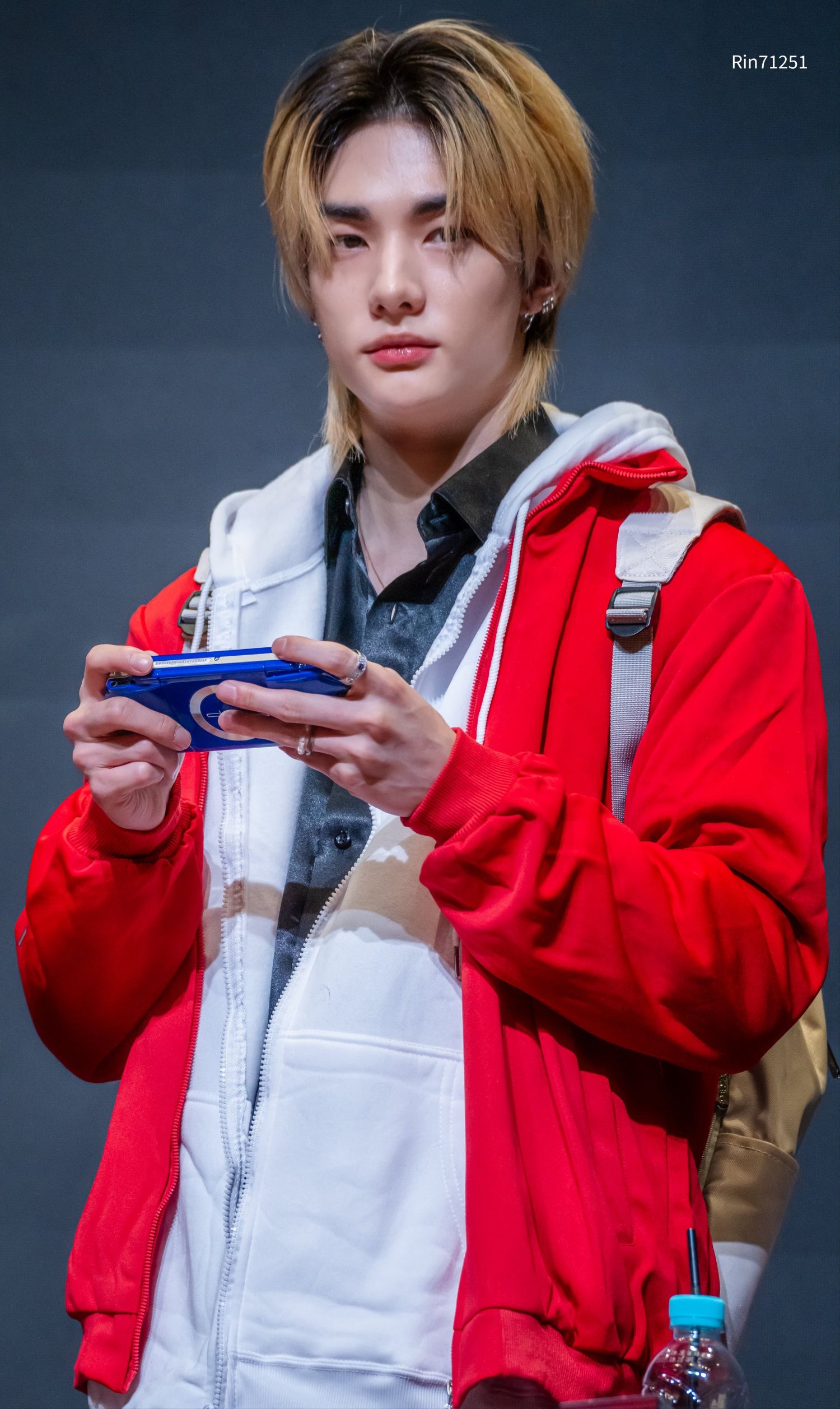 Behind-the-scenes cut of Hyunjin (Stray Kids)