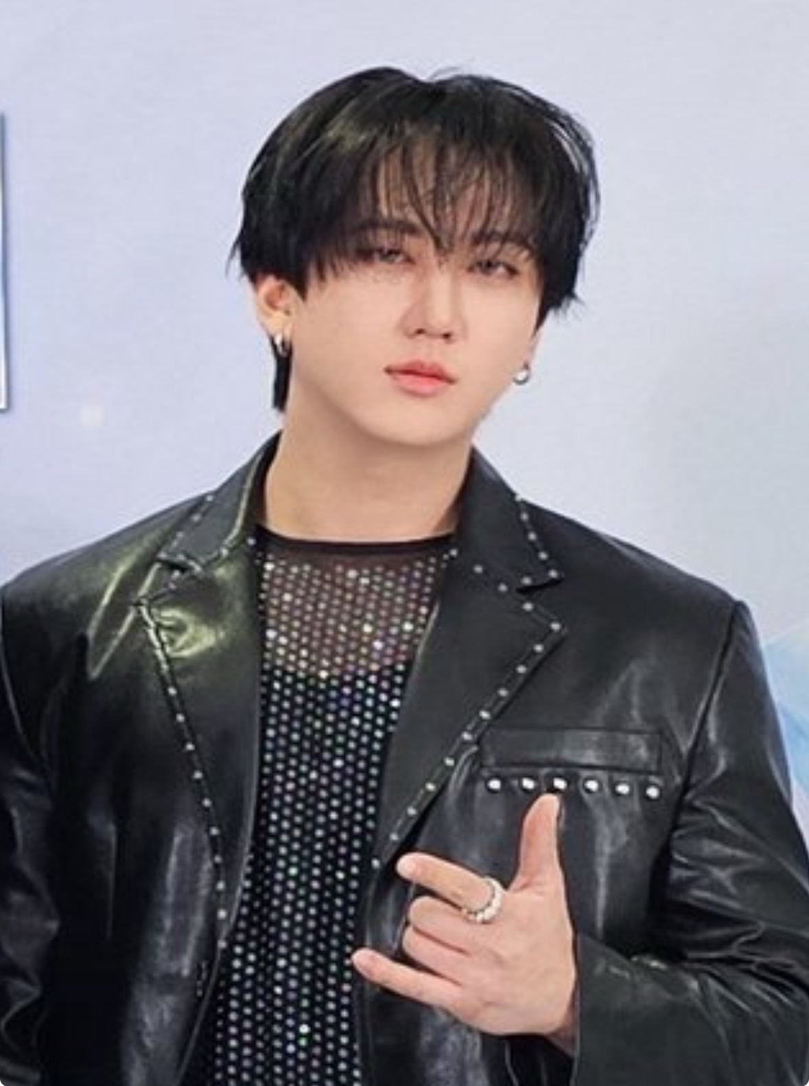 A moment captured by Changbin (Stray Kids)'s fan
