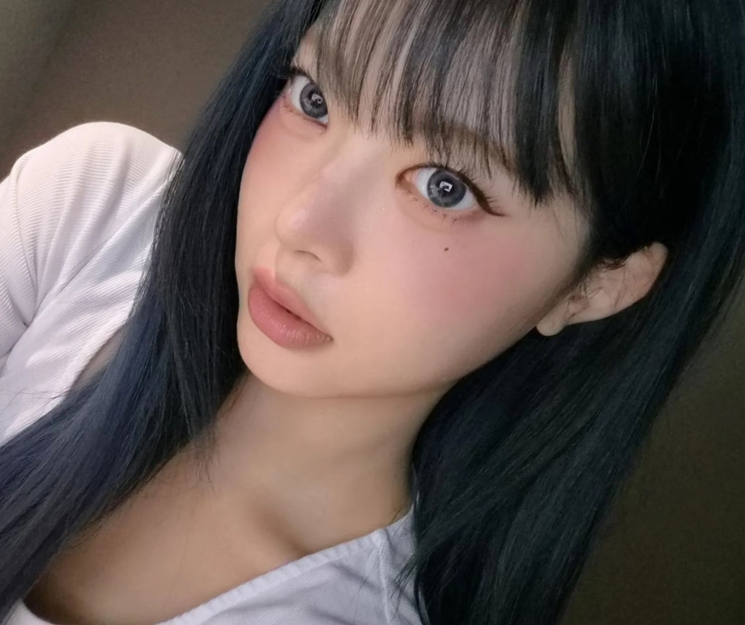 Recent activity shot of Hong Eunchae (LE SSERAFIM)