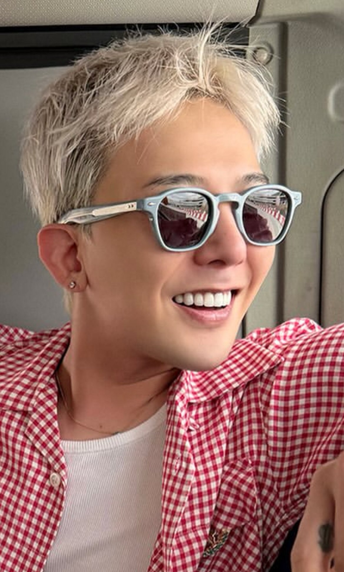 A moment captured by G-DRAGON (BIGBANG)'s fan