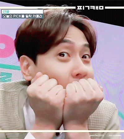 A moment captured by SHINHWA's fan