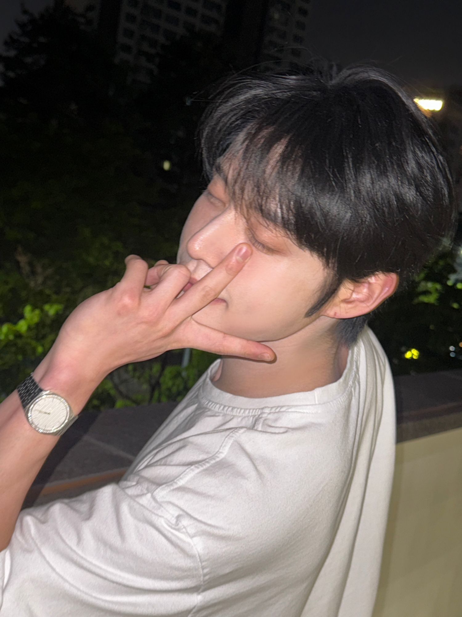 Recent activity shot of Kim Jiwoong (ZEROBASEONE)