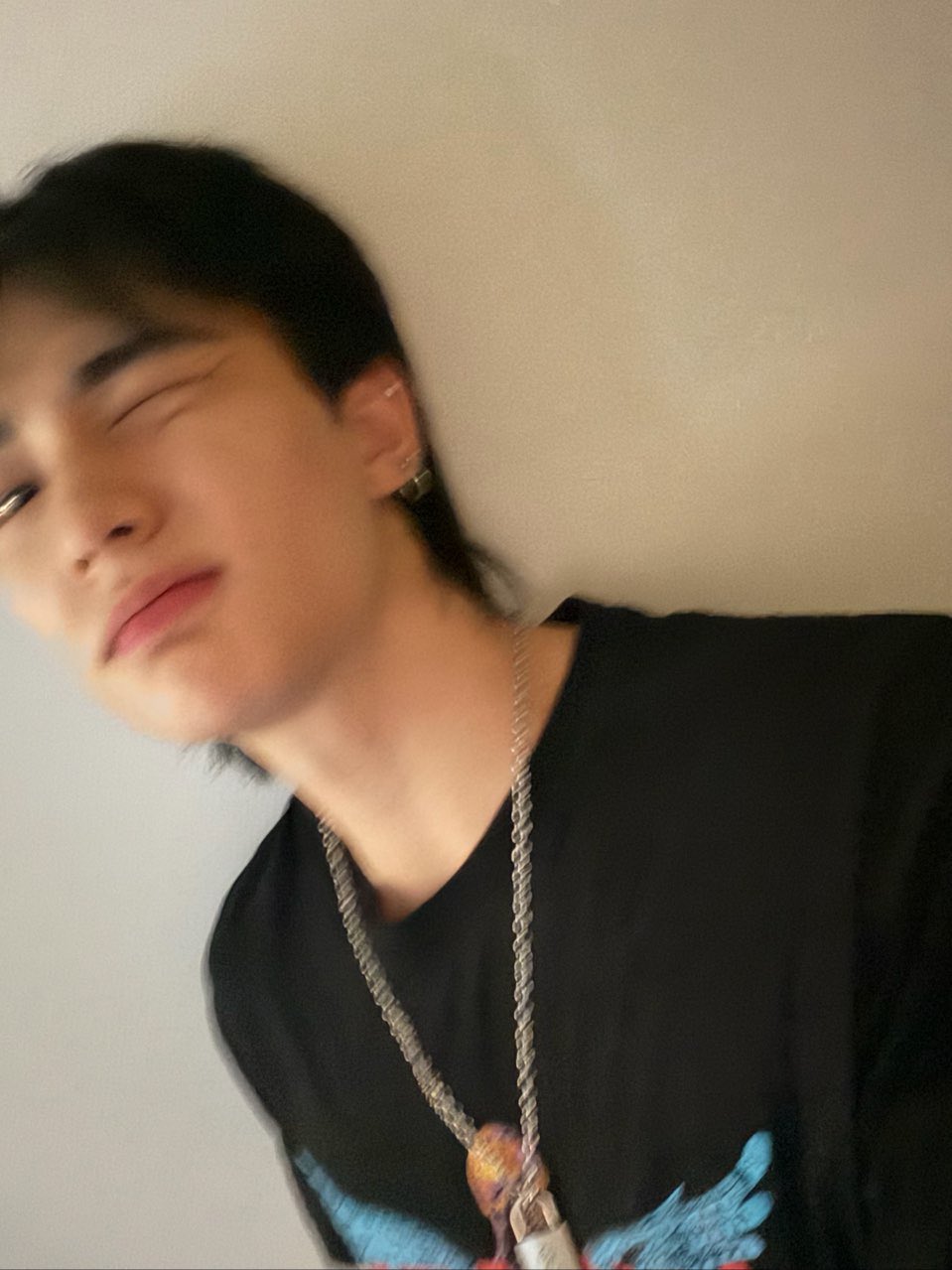 Behind-the-scenes cut of Hyunjin (Stray Kids)
