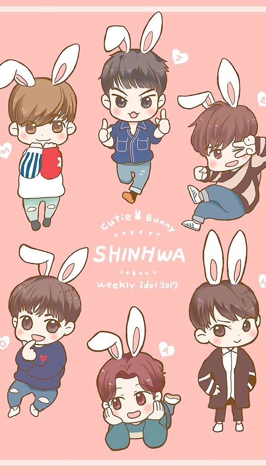 A moment captured by SHINHWA's fan
