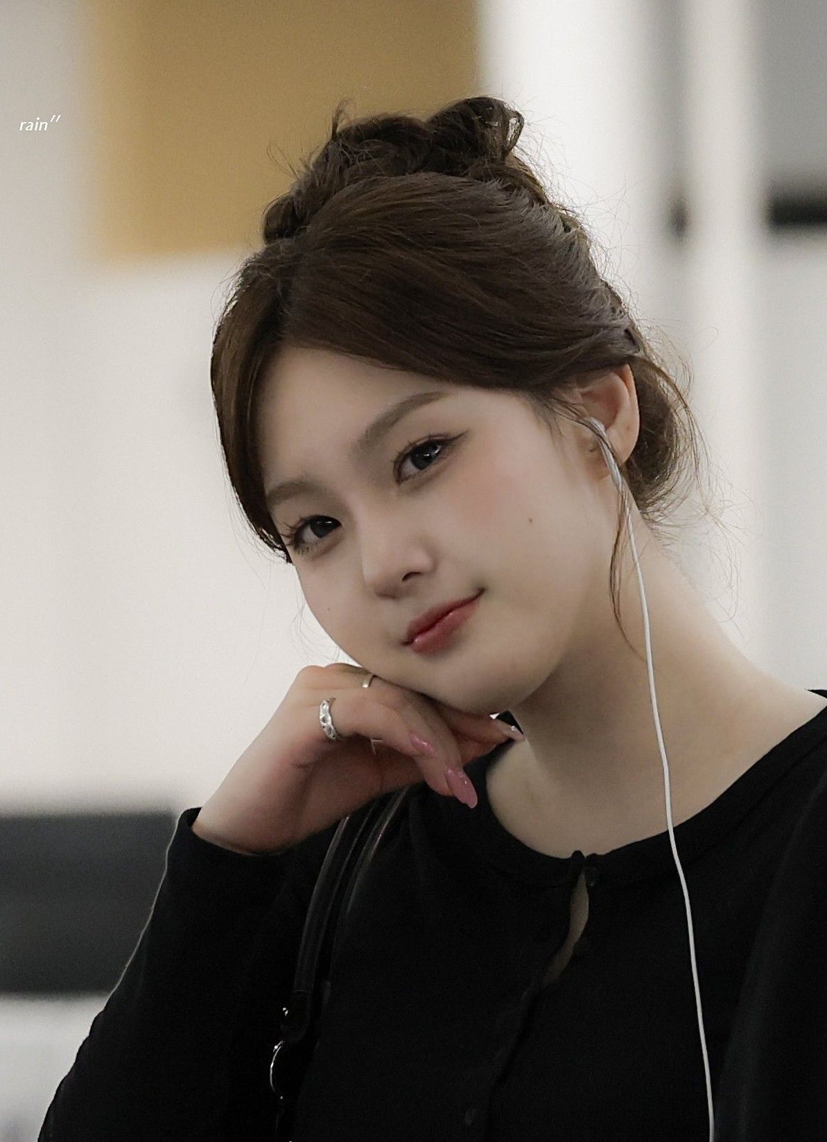 A moment captured by Kim Chaehyun (Kep1er)'s fan