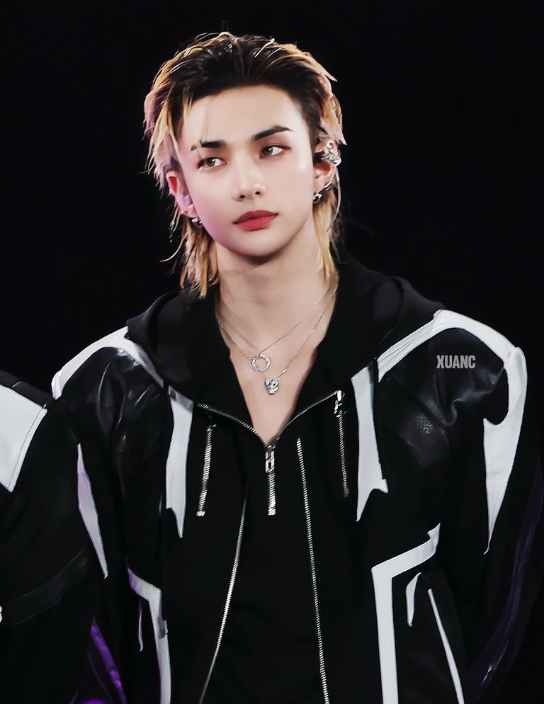 Recent activity shot of Hyunjin (Stray Kids)