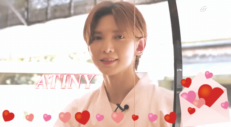 Recent activity shot of Yeosang (ATEEZ)