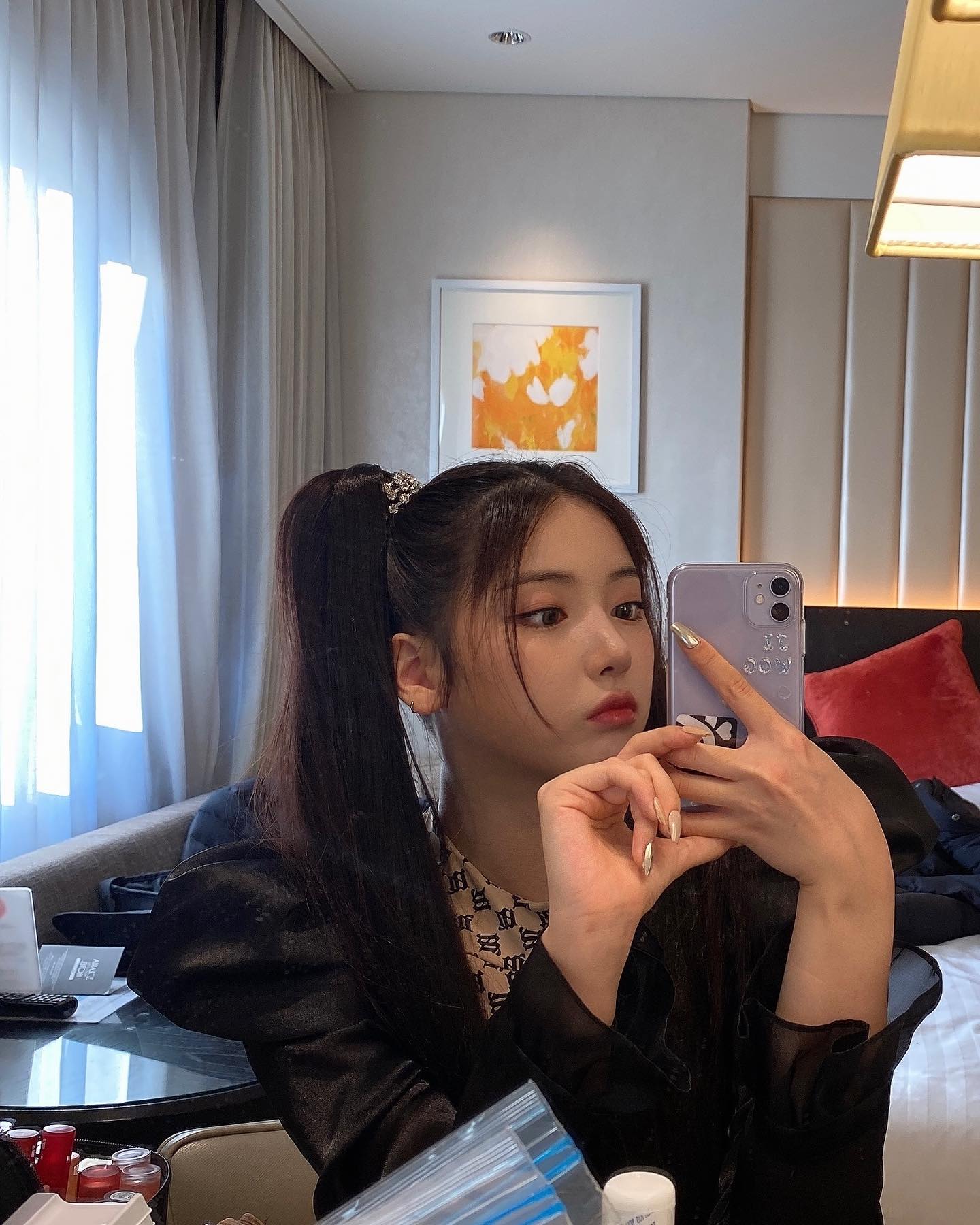 Recent activity shot of NMIXX