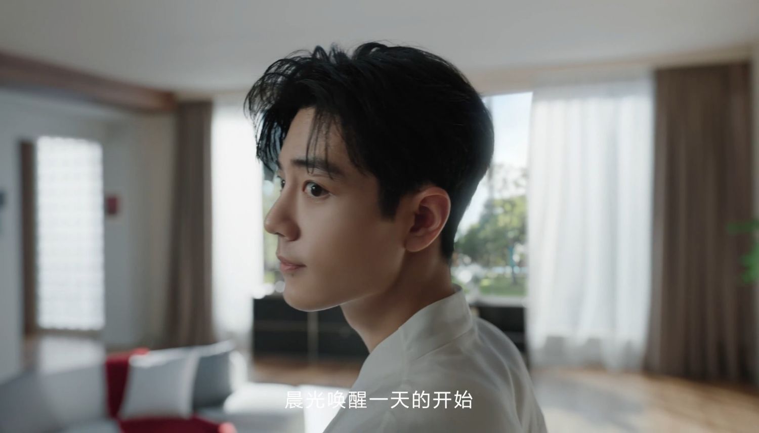A moment captured by Xiao Zhan's fan