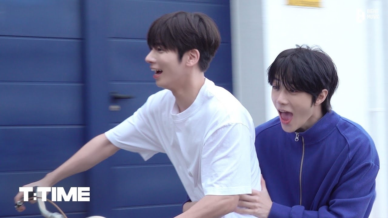 A moment captured by TOMORROW X TOGETHER's fan