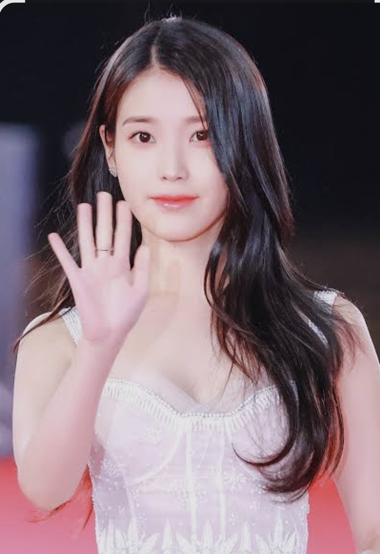 A moment captured by IU's fan