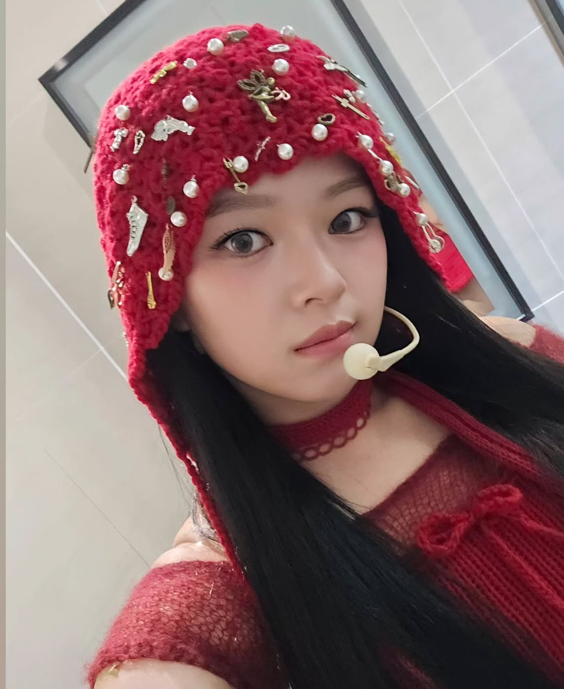 Recent activity shot of Jeongyeon (TWICE)