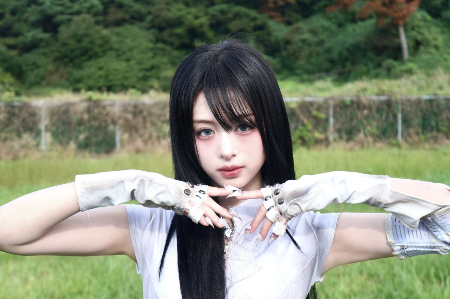 Behind-the-scenes cut of Ahyeon (BABYMONSTER)