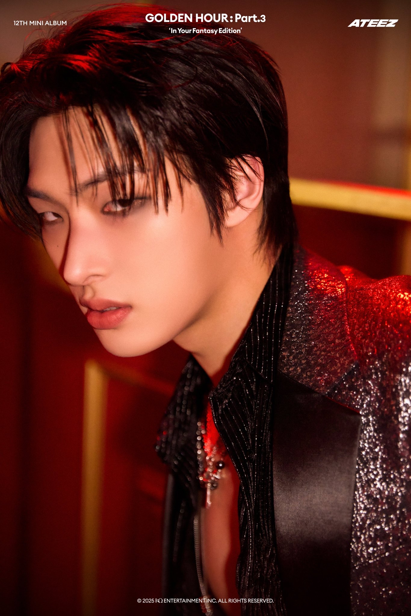 A moment captured by Mingi (ATEEZ)'s fan