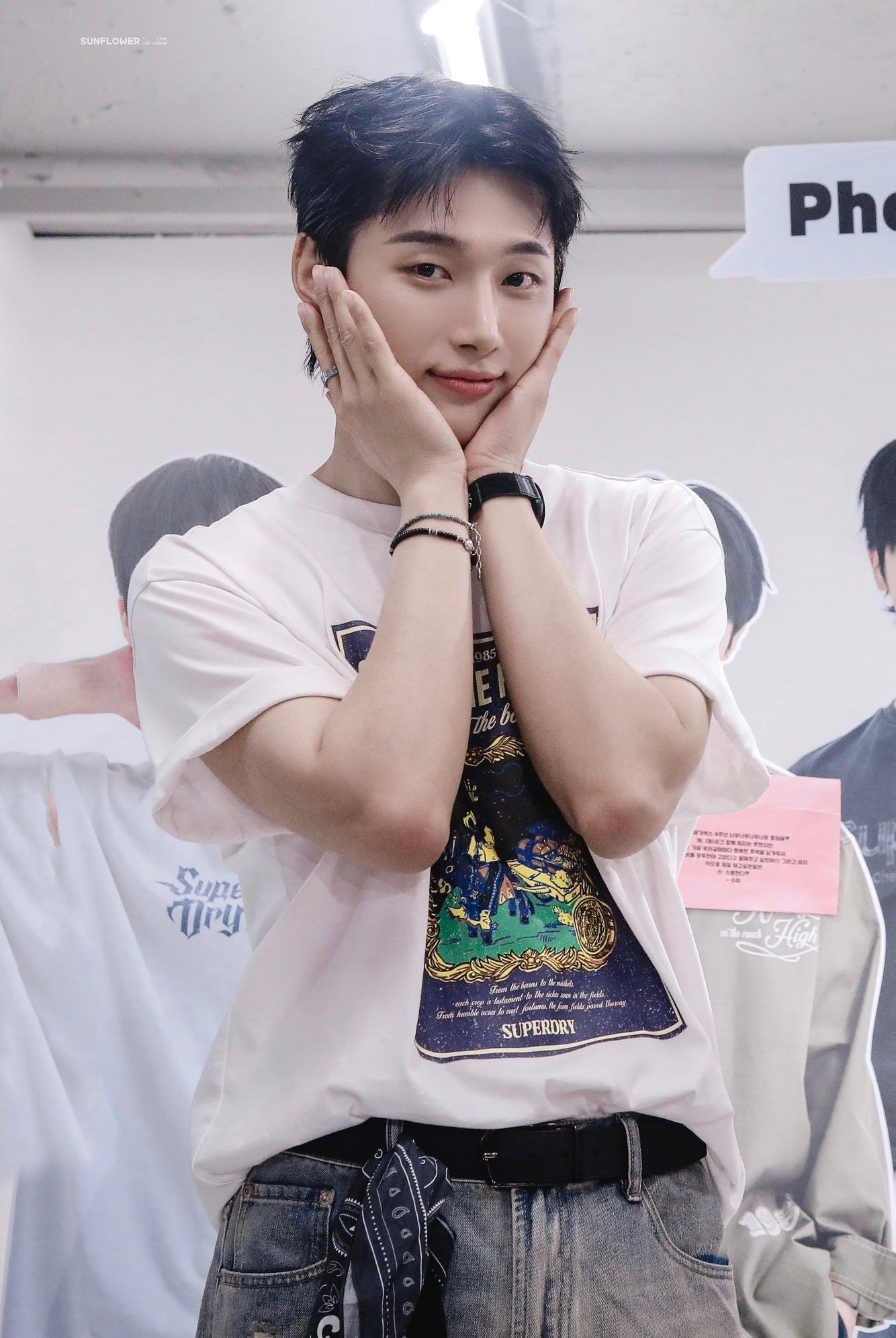 Recent activity shot of JAE HAN (OMEGA X)