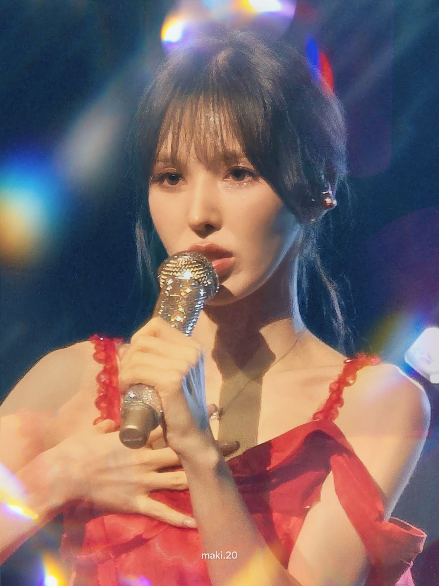 A moment captured by Wendy (Red Velvet)'s fan